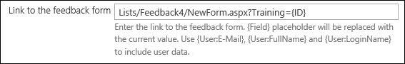 Link to feedback form 2 Link to feedback form 2