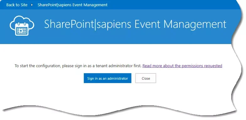 Sign-in-as-an-administrator-tostart-the-configuration